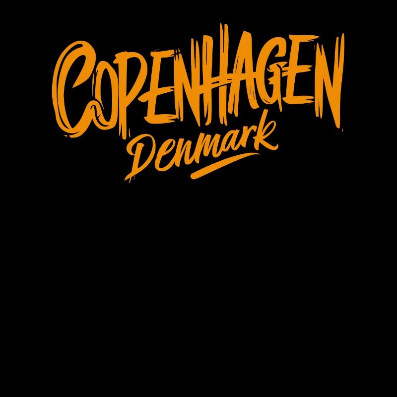 Lettrage souvenir de Copenhague Danemark