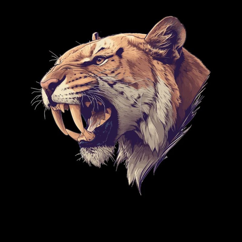 Saber-Toothed Tiger Sabertooth Tiger