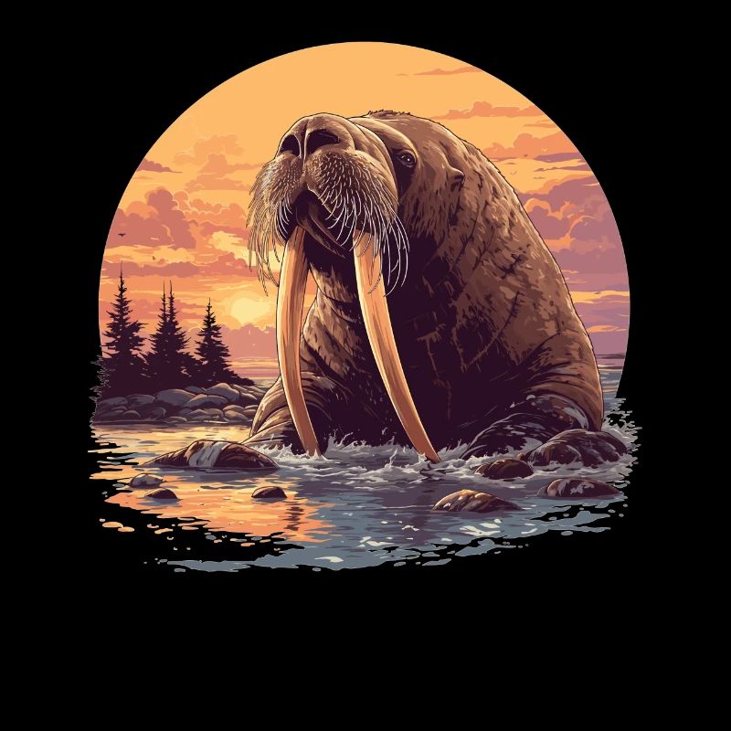 Walrus Walrosse Walross