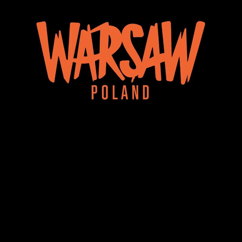 Warsaw Poland Souvenir Design
