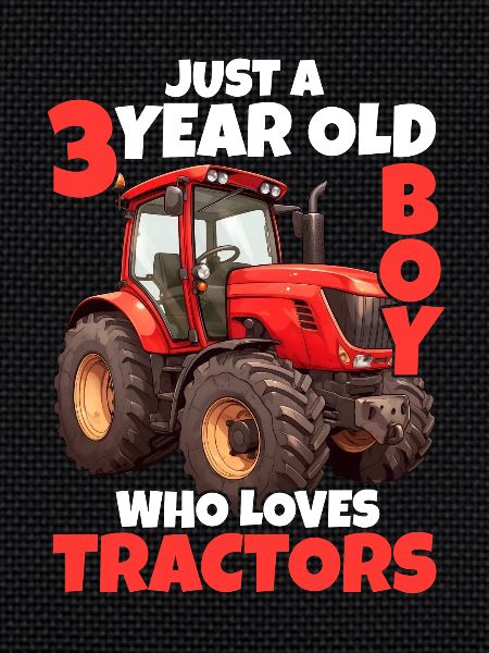 Tractor 3 Years 3rd Birthday Boy Gift