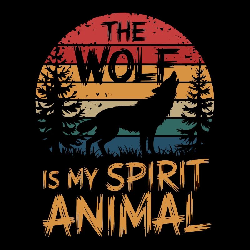 Wolf The Wolf Is My Spirit Animal
