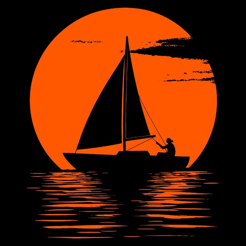Segelboot Motiv