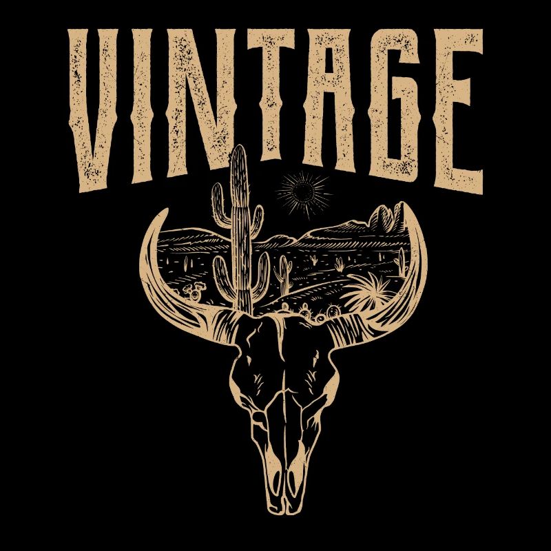 Vintage Skull – Timeless Edge
