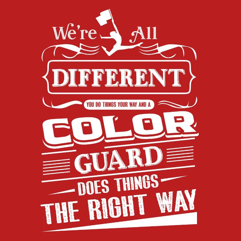 Color Guard Does Things Right Way