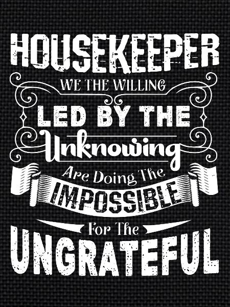 Housekeeper Housekeeper Job