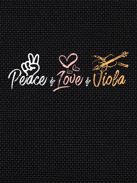 Peace love Viola