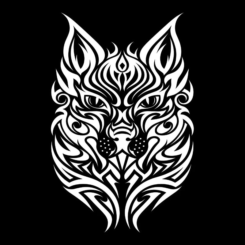 Chien Animal de compagnie Tribal Tattoo