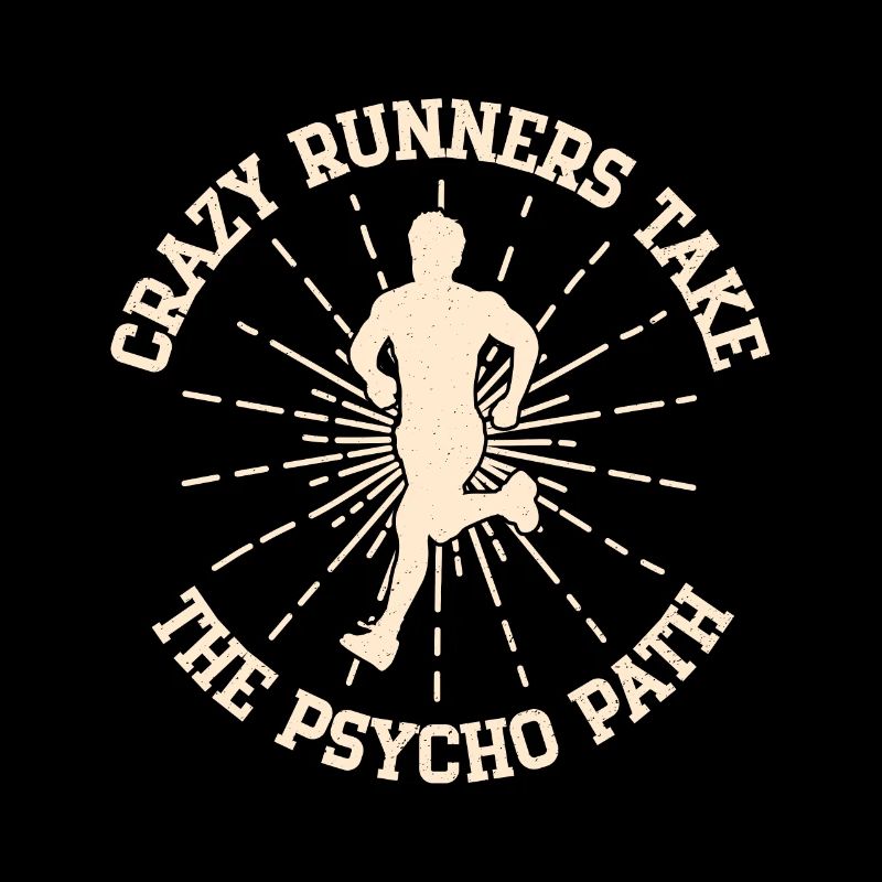 Running Crazy Runners Marathon Runner Gift