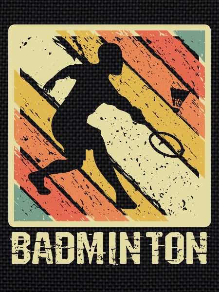 Badminton Retro Sunset Player