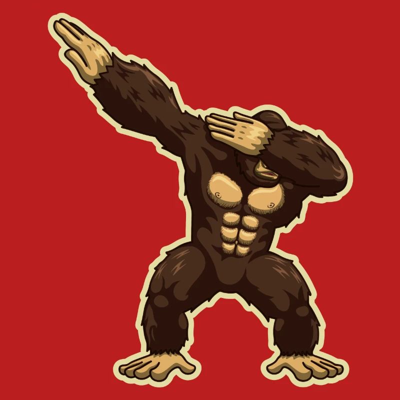 Singe Chimpanzé Gorille Dabbing Ape
