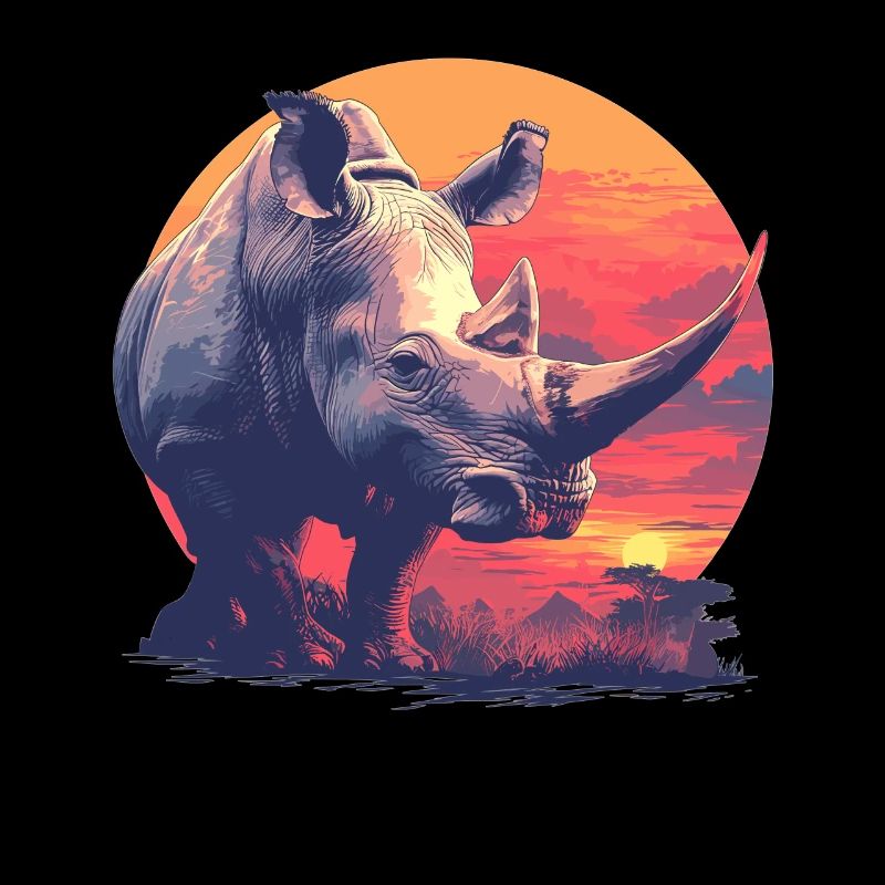 Rhino Nashörner Nashorn