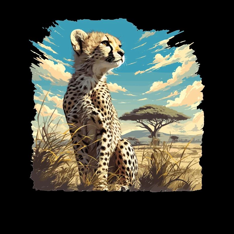 Cheetah Geparde Gepard