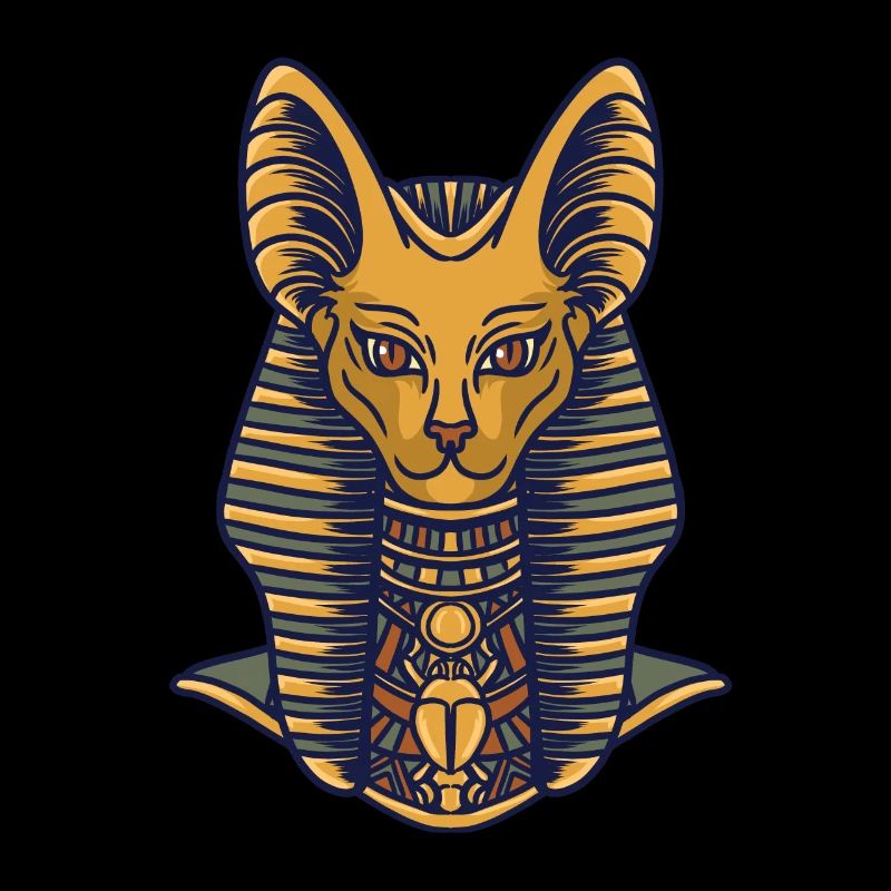Hieroglyphs Bastet Egyptian Mythology