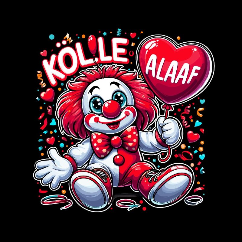 Carnival Cologne Cologne Alaaf Cologne Clown Cute