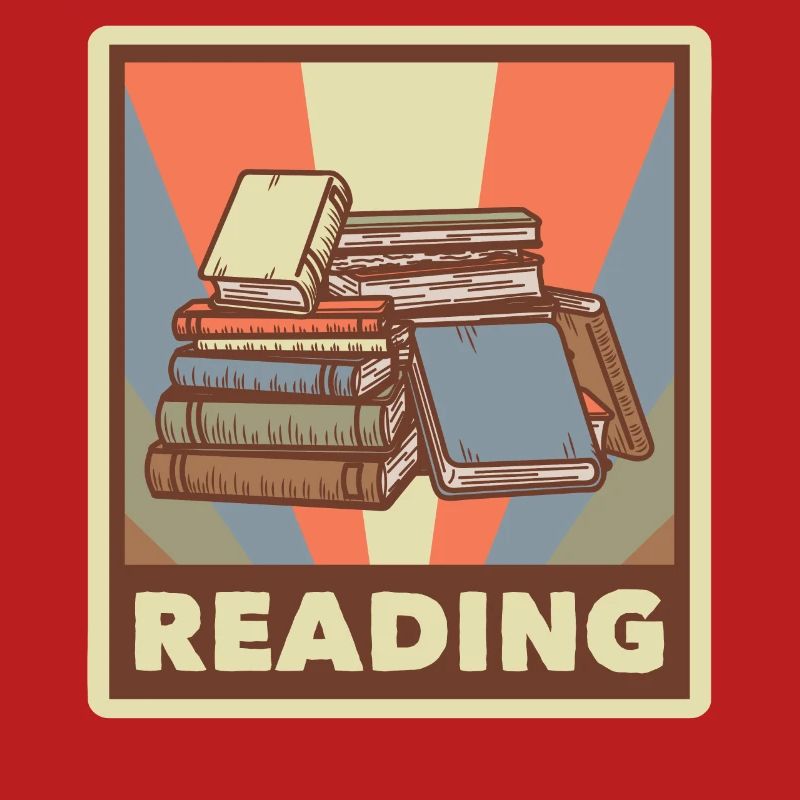 Buch Nerd Lernen Bibliothekar Lesen