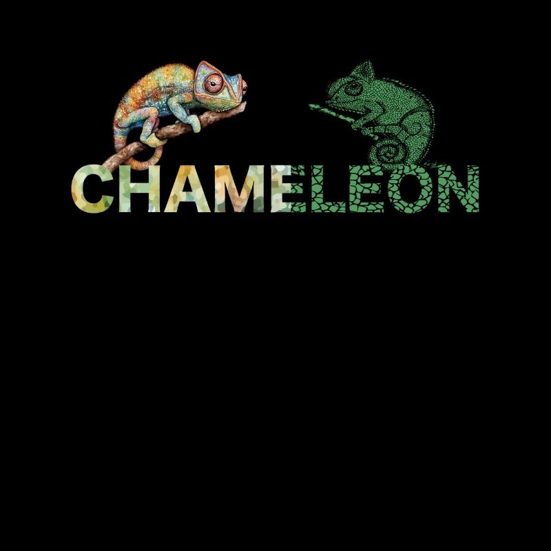 Buntes Chamäleon Colorful Chameleon