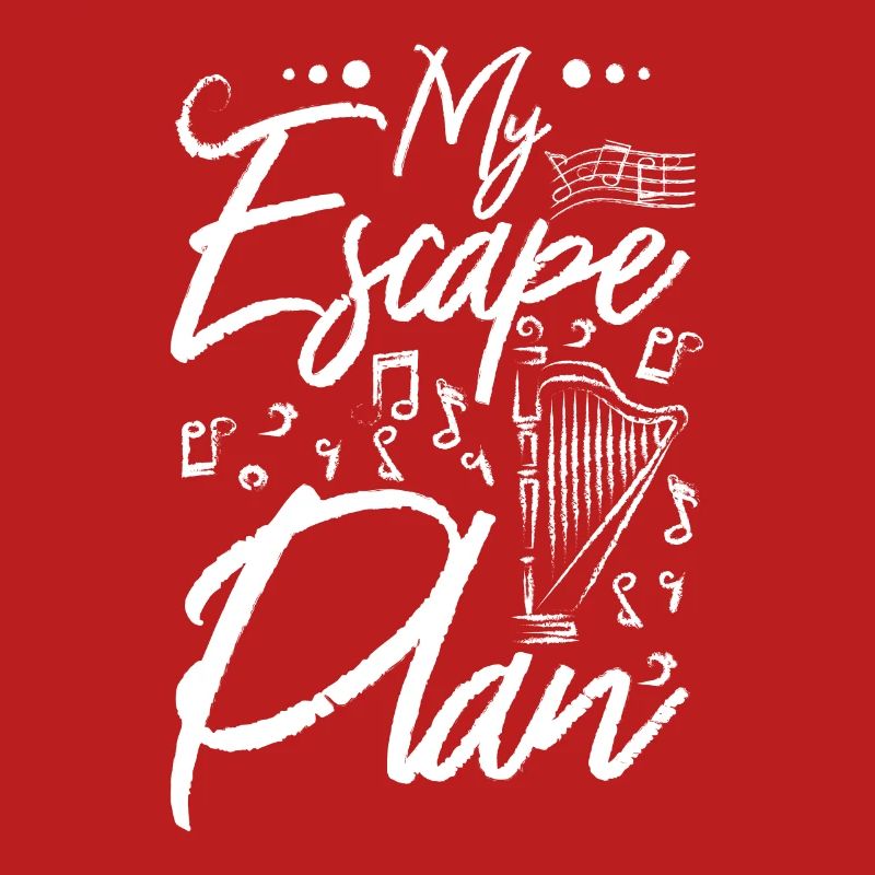 Jouer de la harpe est mon plan d’évasion