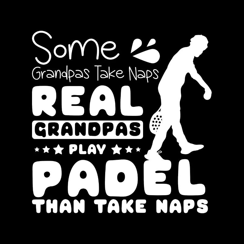 Some grandpas take naps real grandpas play padel