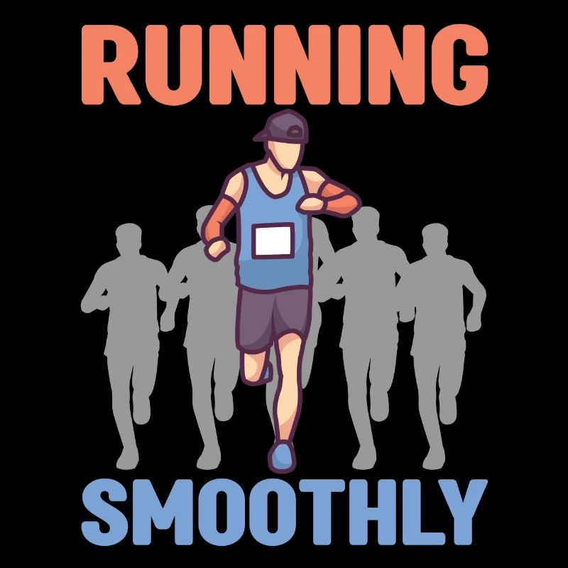 Marathon Running Smoothly Running
