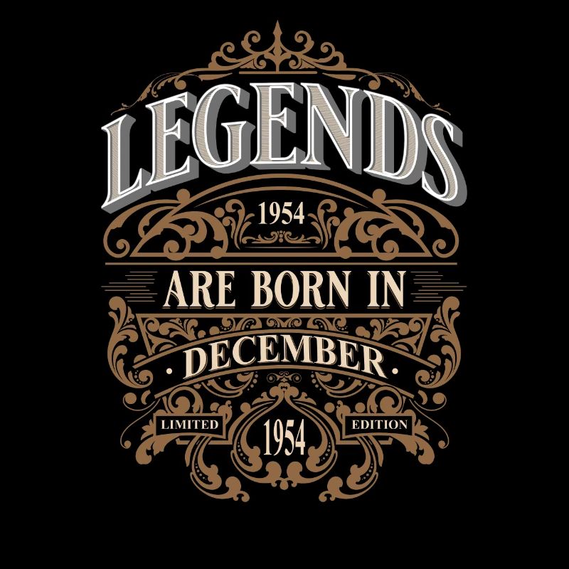 1954 Décembre Naissance Anniversaire Année de naissance