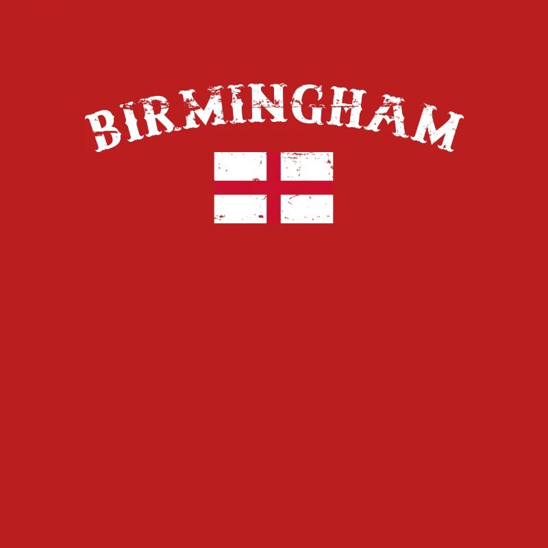 Birmingham, Angleterre, Vintage Drapeau Anglais