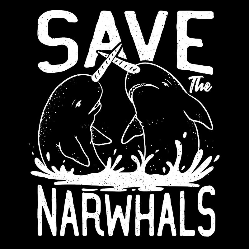 Narval Les poissons narvals sauvent les narvals