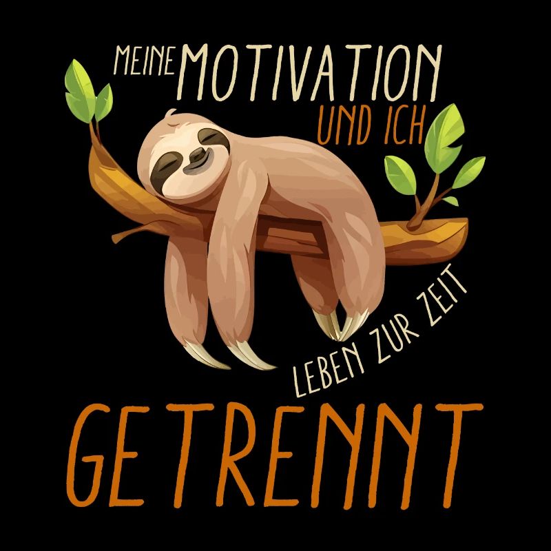 Funny Sloth, Motivation & I Life Separated