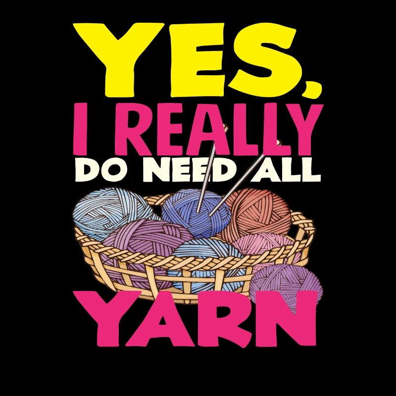 Stricken Ja Ich Brauche Garn