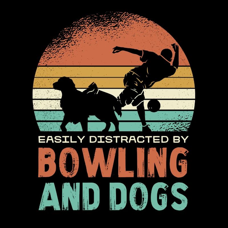 Facilement distrait par le bowling et les chiens
