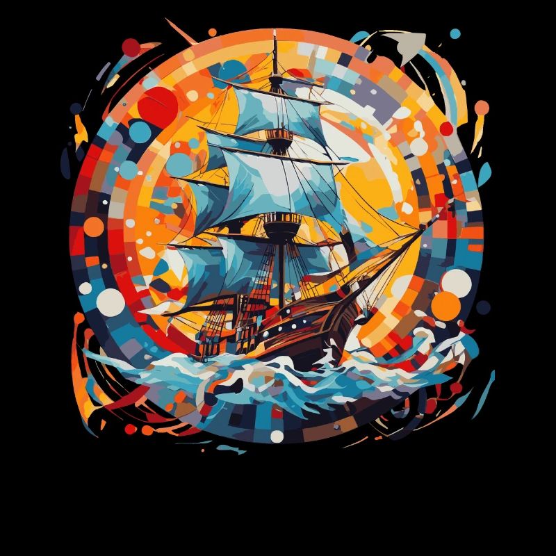 Segelschiff, Fregatte, Boot