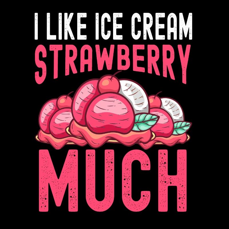 Sundae I Like Strawberry Much Cream