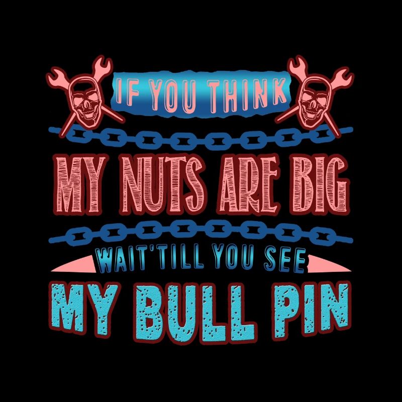 Ironworker See My Bull Pin