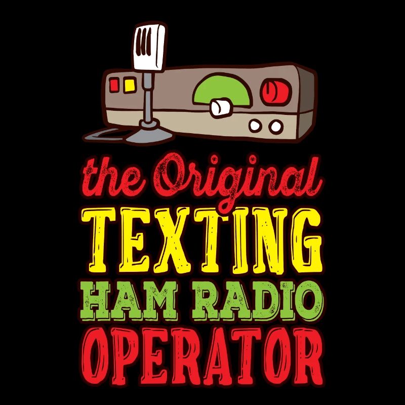 Amateurfunk Original Texting Amateurfunk