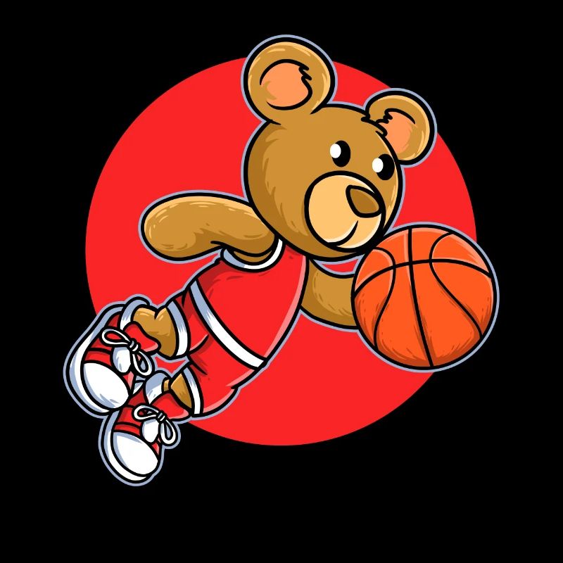 Basket-ball Ballon Teddy Bear