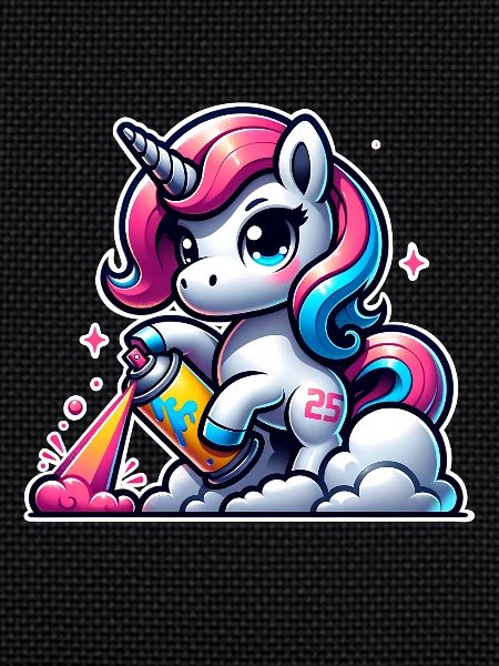 Graffiti Licorne