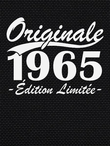 Originale 1965 édition limitée