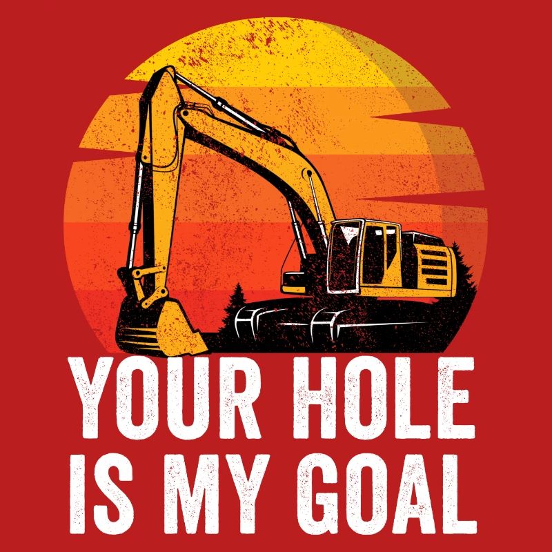 Excavator Construction Worker