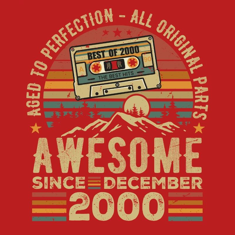 Anniversaire Décembre 2000 | Cadeau décembre 2000