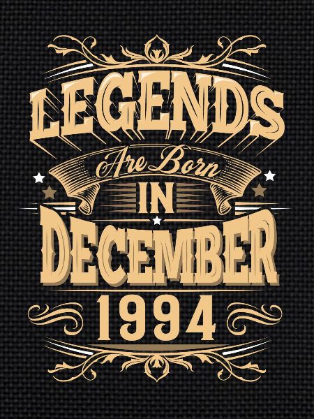 December 1994 Birthday Legend