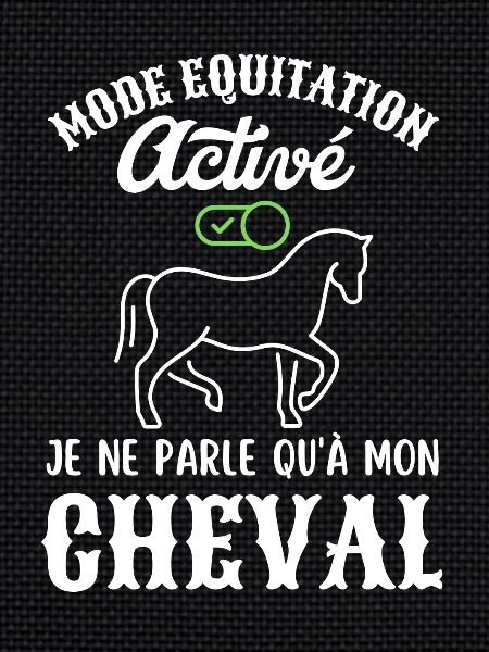 Mode équitation activée
