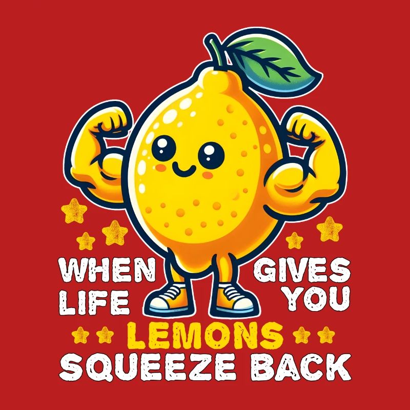 WHEN LIFE GIVES YOU LEMONS SQUEEZE BACK