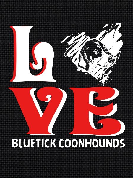 Bluetick Coonhound Love