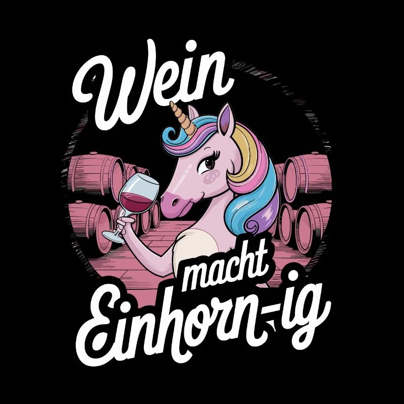 Wein macht Einhorn-ig