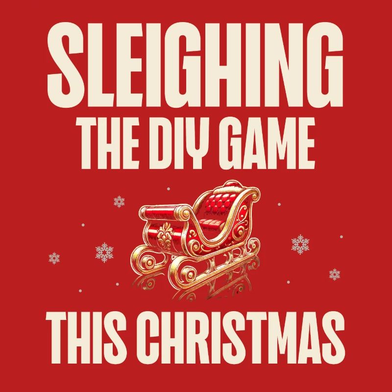 Faites Noël avec DIY Game Sleigh, Vacances