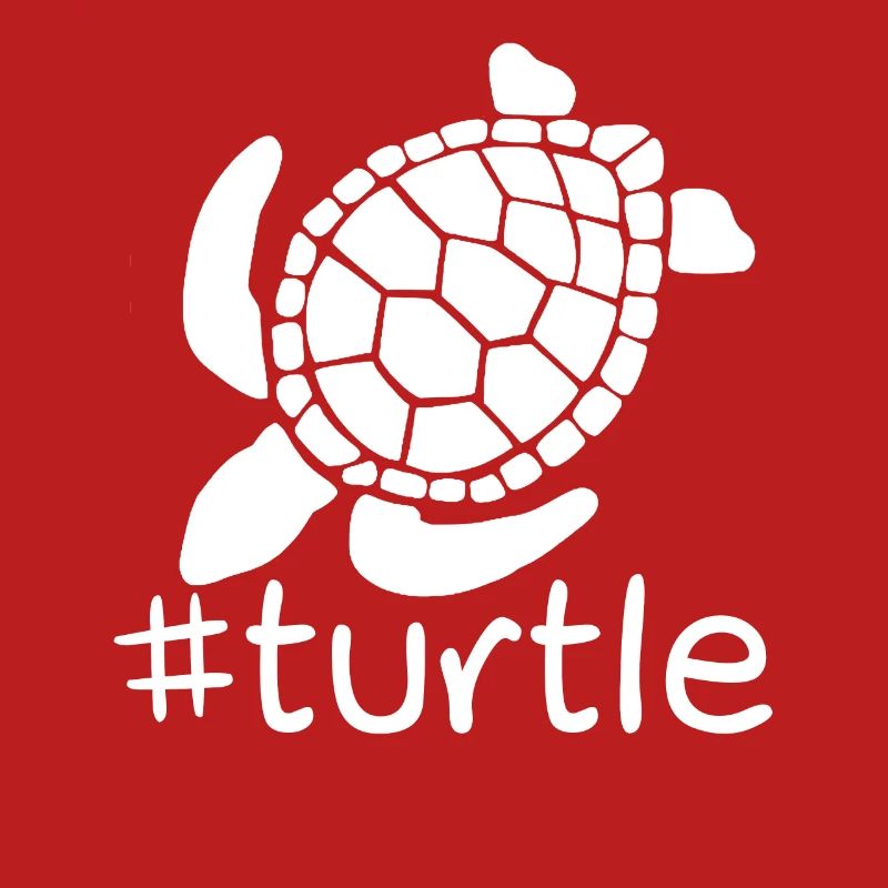 Funny Turtle Hashtag