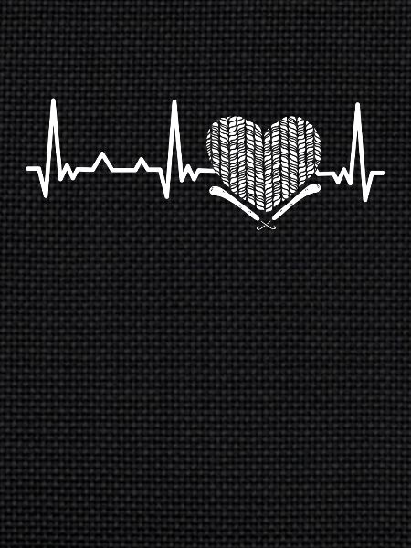 Crochet heartbeat pattern love