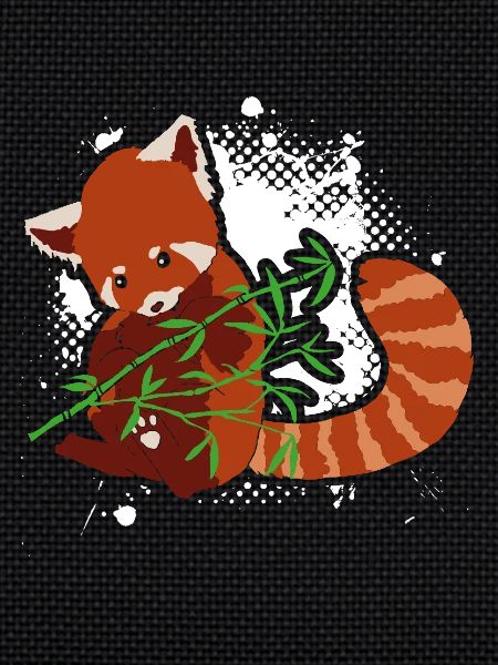 Red Panda Loves Bamboo