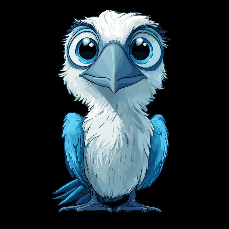 Fou à pieds bleus