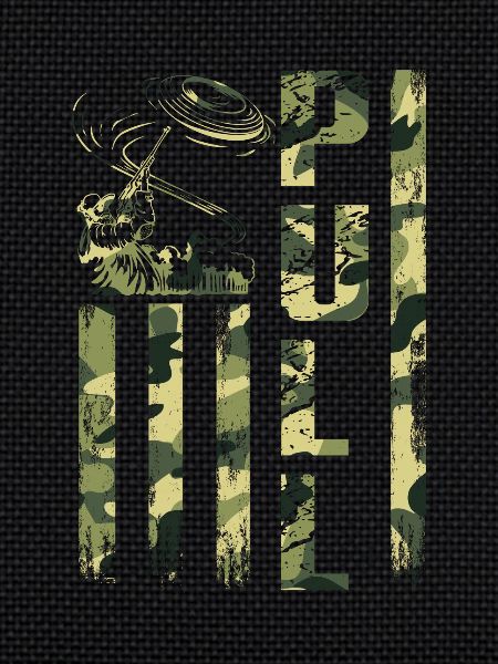 Pull Camouflage Schießsport Motiv